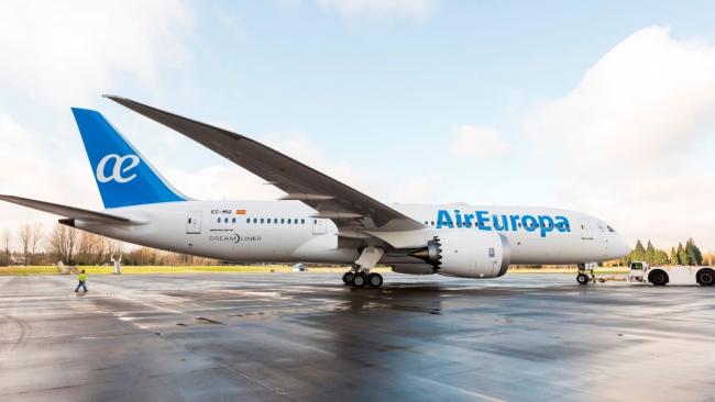 Avión de Air Europa.
