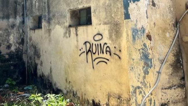Un grafiti en La Habana.