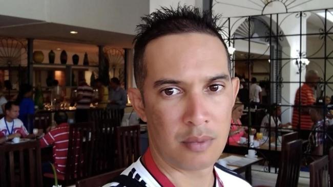 Alexander Pantoja, liniero desaparecido en Santiago de Cuba.