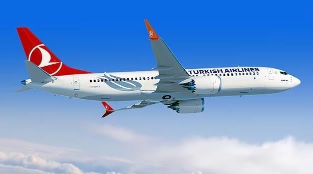 Vuelo de Turkish Airlines.