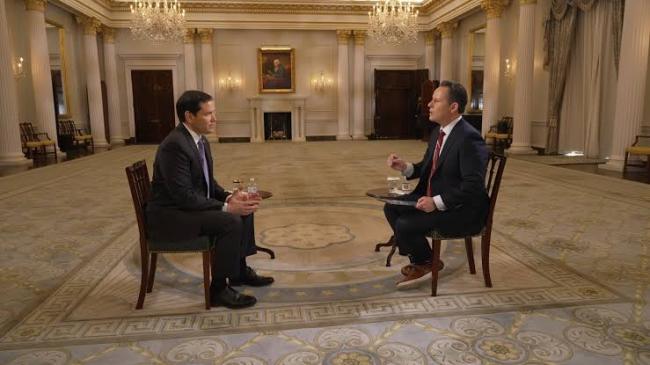 Marco Rubio y el periodista Brian Kilmeade.