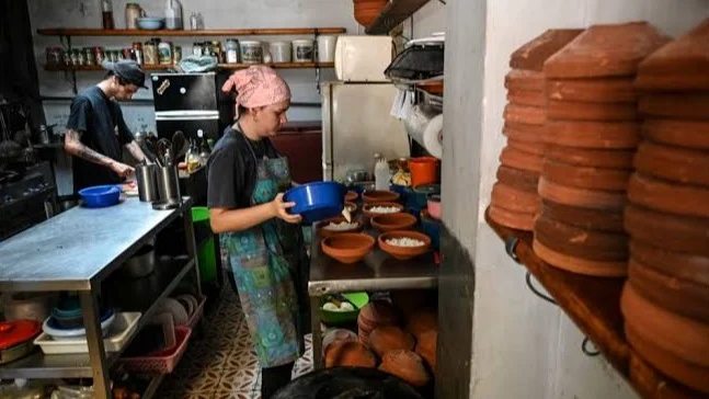 Un negocio privado en Cuba.