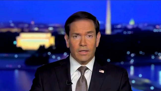 Marco Rubio en entrevista en Fox News.