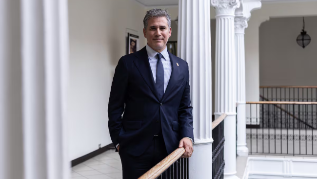 El canciller actual de Costa Rica, Manuel Tovar Rivera.