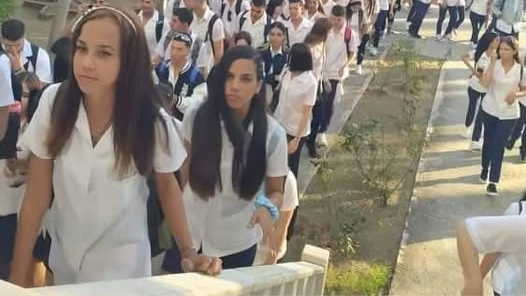 Estudiantes de Medicina en Cuba.