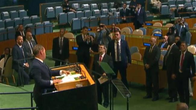 Altercado entre Mike Waltz y Bruno Rodríguez en la ONU.