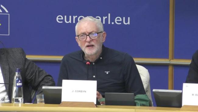 Jeremy Corbyn, exlíder del Partido Laborista británico. (Captura de pantalla)