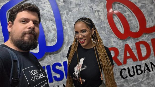 Gabriela Fernández y Michel Torres.