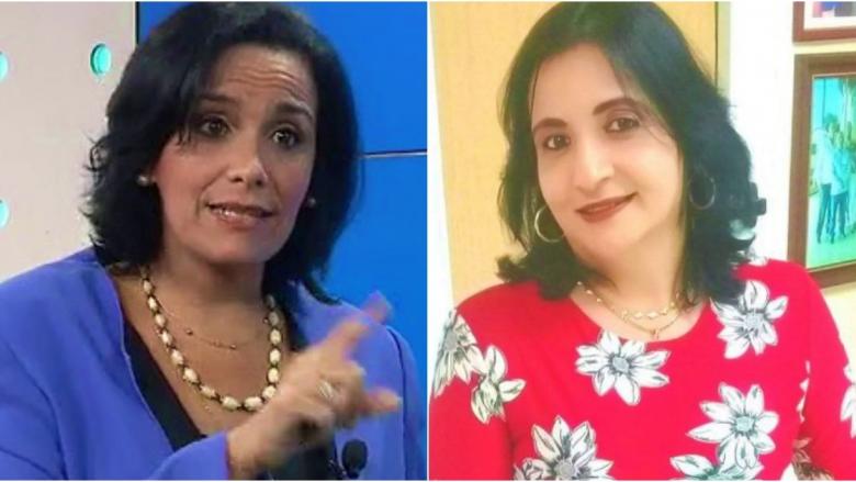 La fiscal general de Cuba, Yamila Peña Ojeda, y Lisnay María Mederos Torres, fiscal jefa de la Dirección de Procesos Penales.
