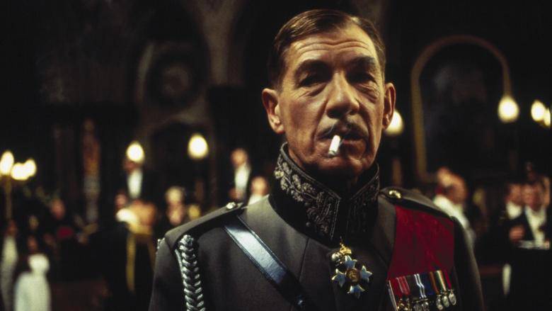 Ian McKellen como Ricardo III en la versión fílmica de Richard Loncraine, 1995.