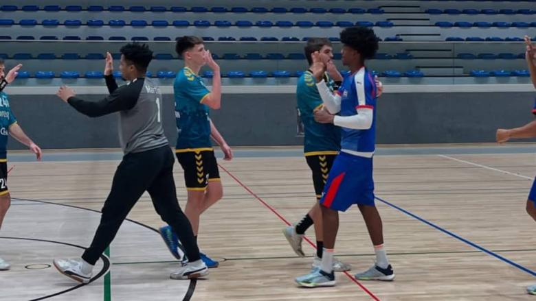 Un partido de preparación de Cuba rumbo al Mundial de Balonmano.