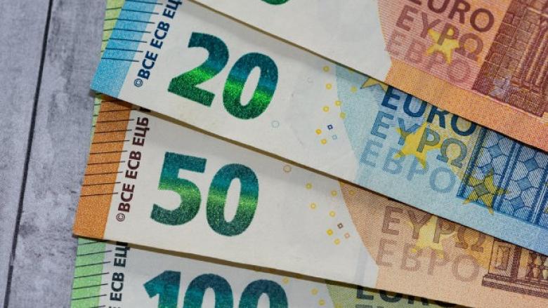 Billetes de euros.