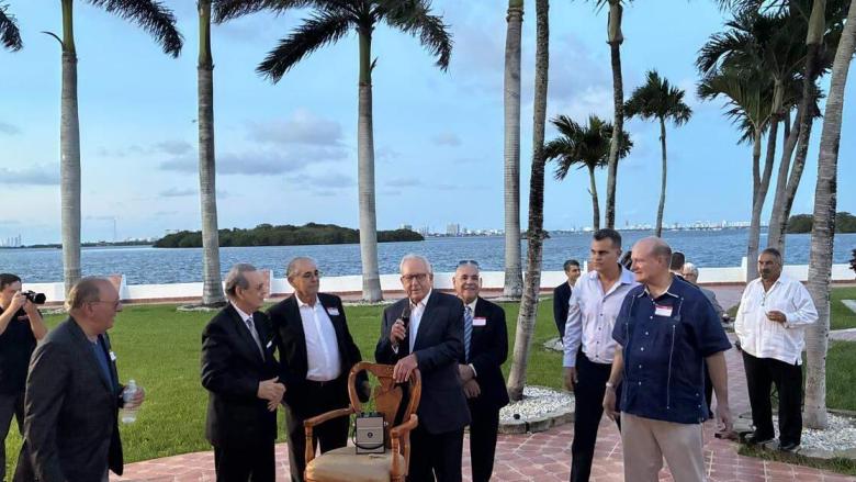 Presentación en Miami de la Cámara Nacional de Comercio Cubano-Americana.