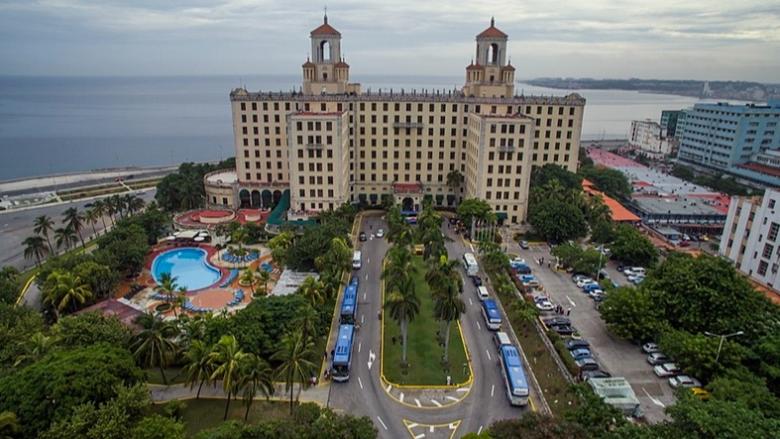 Hotel Nacional de Cuba, en La Habana, administrado por Gran Caribe.