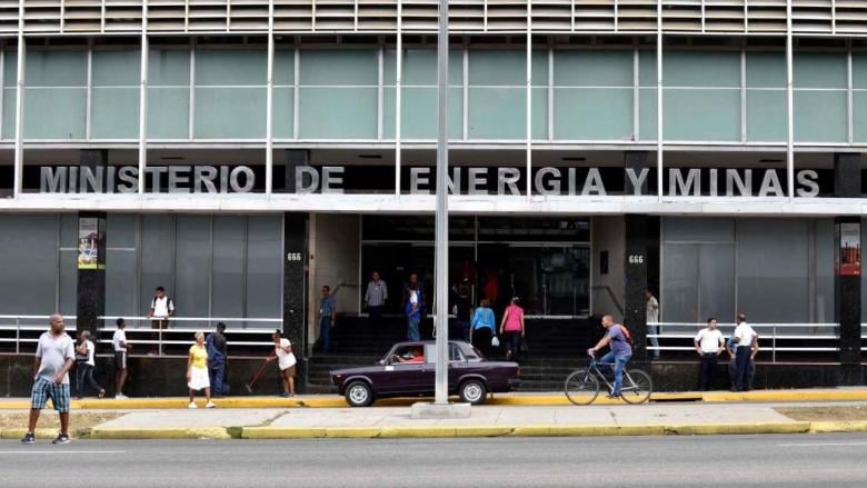 Sede del Ministerio de Energía y Minas, en La Habana.