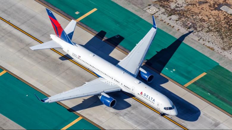 Avión de Delta Airlines.