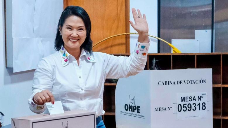 Keiko Fujimori.