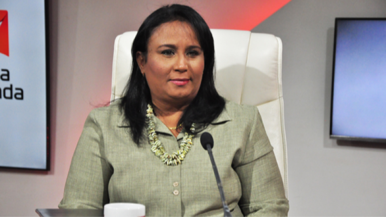 La viceministra cubana de Salud Carilda Peña García.