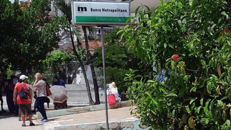 Oficina del Banco Metropolitano en La Habana