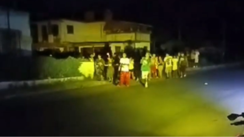 Protesta en Las Delicias, El Cotorro.