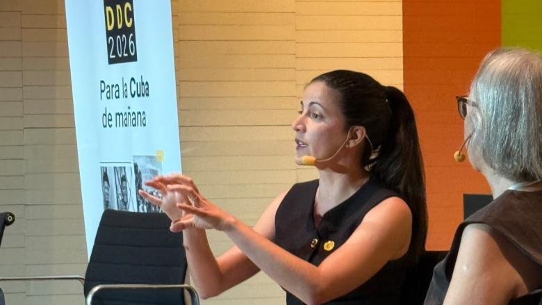 Rosa María Payá en el Foro DDC.