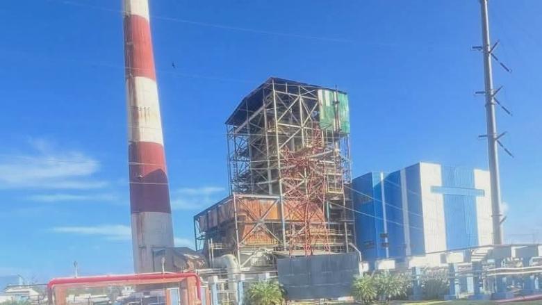La termoléctrica cubana Antonio Guiteras.