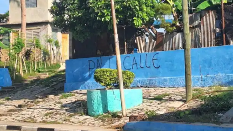 Pintada contra el régimen en Contramaestre.