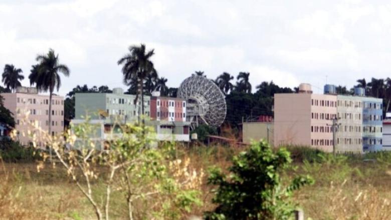 Base de espionaje de Lourdes, operada por Rusia en Cuba, en una foto de 2000.
