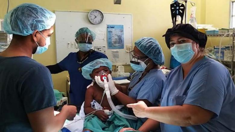 Enfermeras cubanas en Jamaica