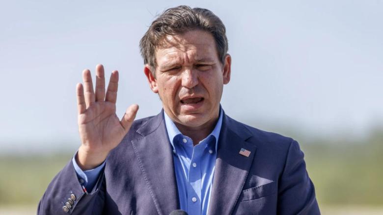 El gobernador de Florida, Ron de Santis.