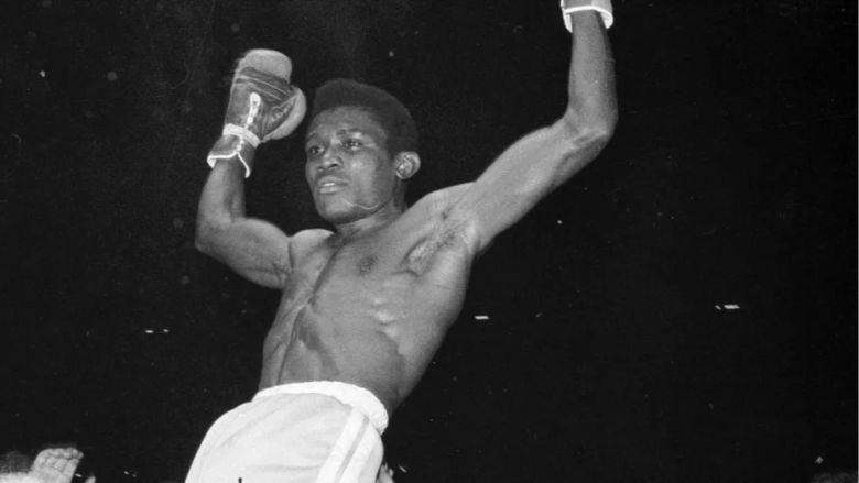 El boxeador cubano José Legrá.