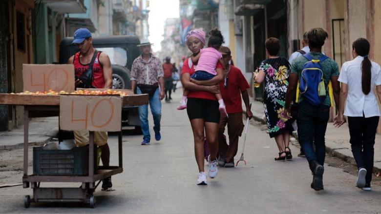 Una calle de La Habana, 2023.