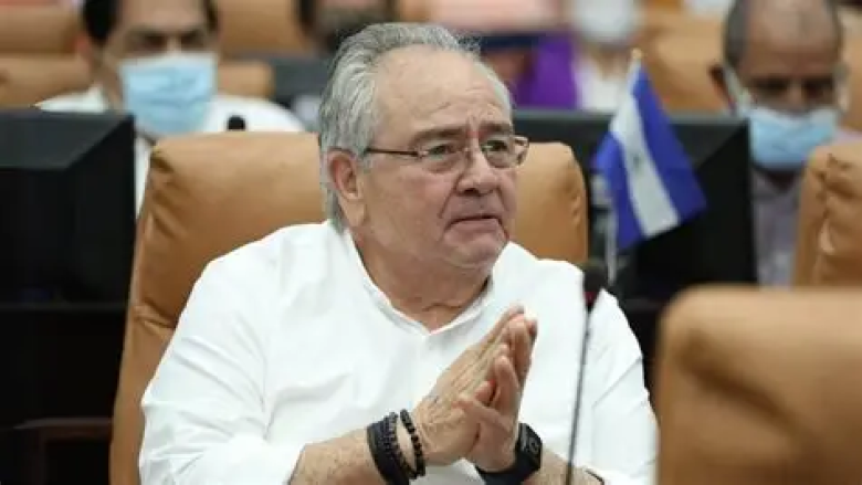 El presidente de la Asamblea Nacional del Nicaragua, Gustavo Porras.