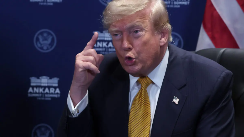 Donald Trump en Ankara.