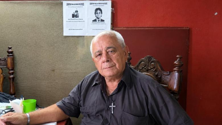 Raúl Borges, padre el exprisionero político cubano Ernesto Borges.