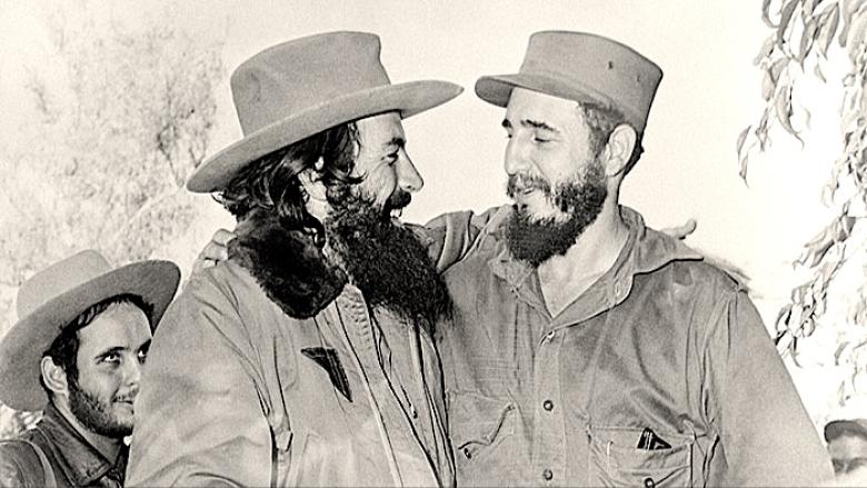 Camilo Cienfuegos y Fidel Castro.