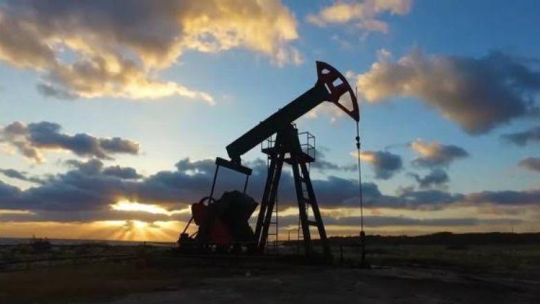 Pozo de extracción de petróleo.