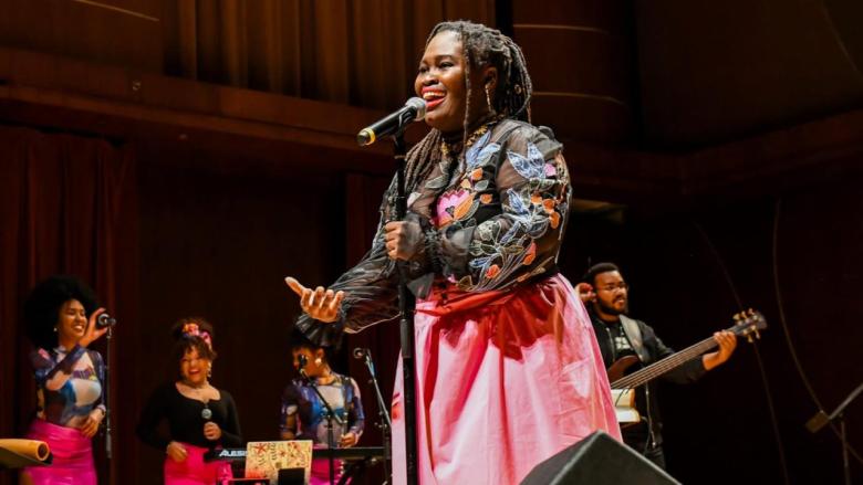 La cantante cubana Daymé Arocena.