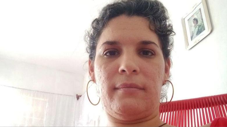 La prisionera política Sayli Navarro.
