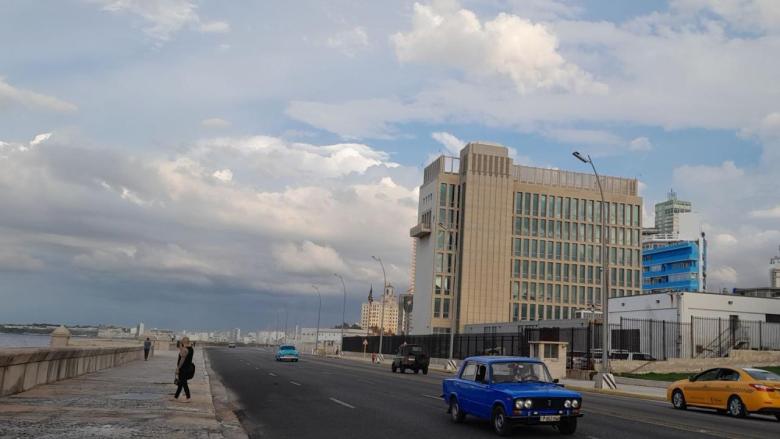 Embajada de EEUU en La Habana.
