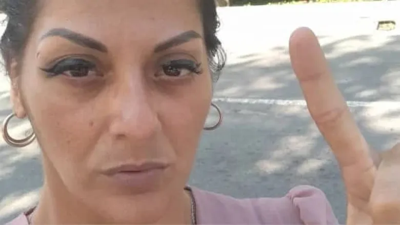 La presa política cubana Ana Ibis Tristá Padilla. 