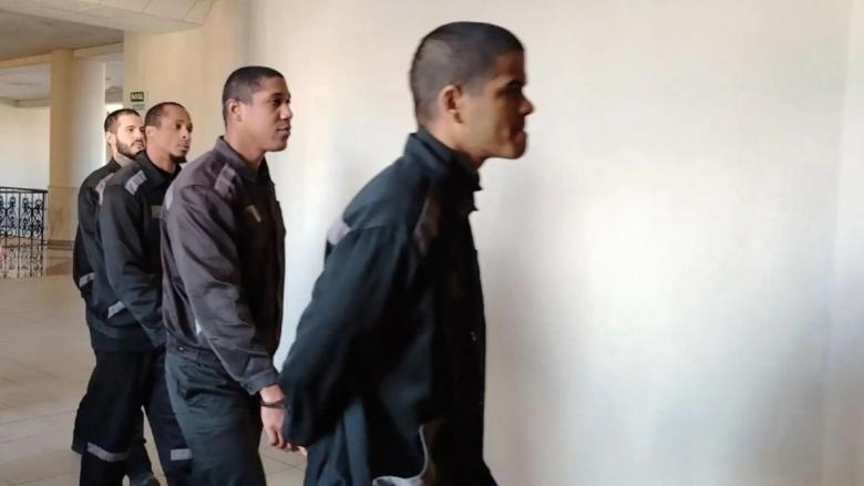 Los cubanos detenidos en Rusia.