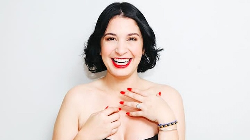 La actriz cubana Yasbell Rodríguez.